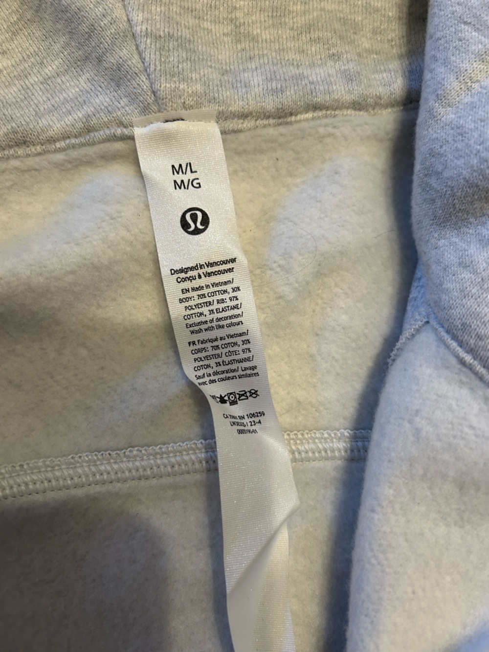 Lululemon Full Zip Scuba Hoodie - Picture 4 of 7